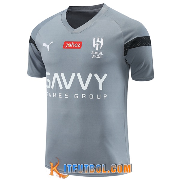 Camiseta Entrenamiento Al-Hilal Gris 2023/2024
