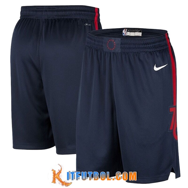 Cortos NBA Philadelphia 76ers 2023/24 Azul Oscuro