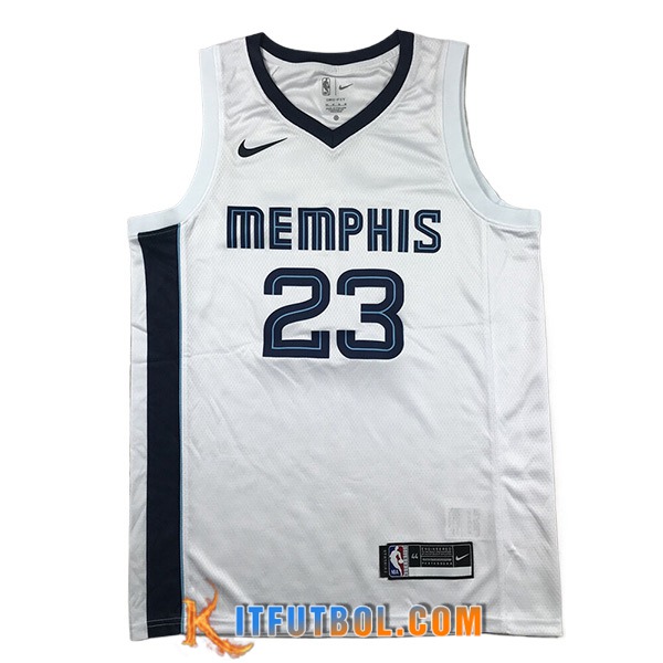 Camisetas De Futbol Memphis Grizzlies (Rosa #23) 2023/24 Blanco