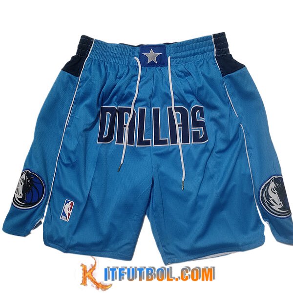 Cortos NBA Dallas Mavericks 2023/24 Azul -02