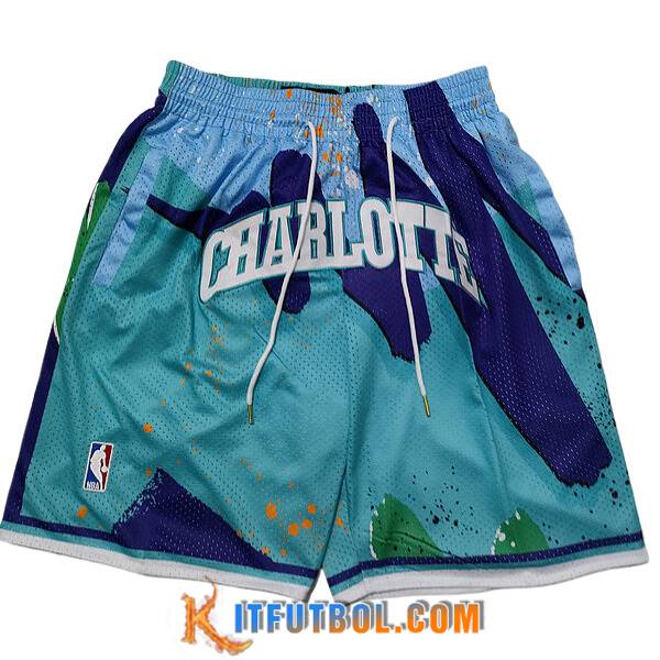Cortos NBA Charlotte Hornets 2023/24 Azul/Verde