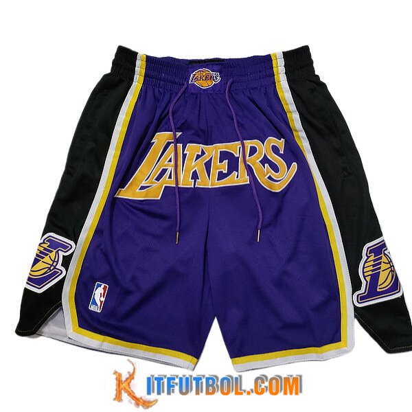 Cortos NBA Los Angeles Lakers 2023/24 Violeta/Negro