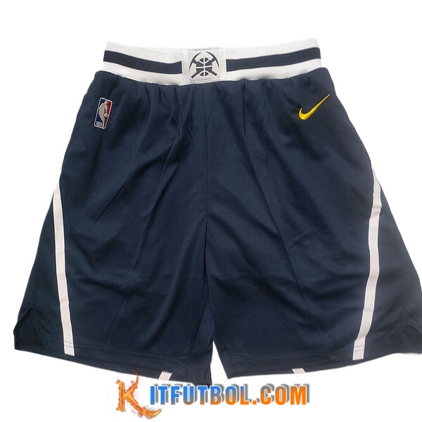 Cortos NBA Denver Nuggets 2023/24 Azul Oscuro