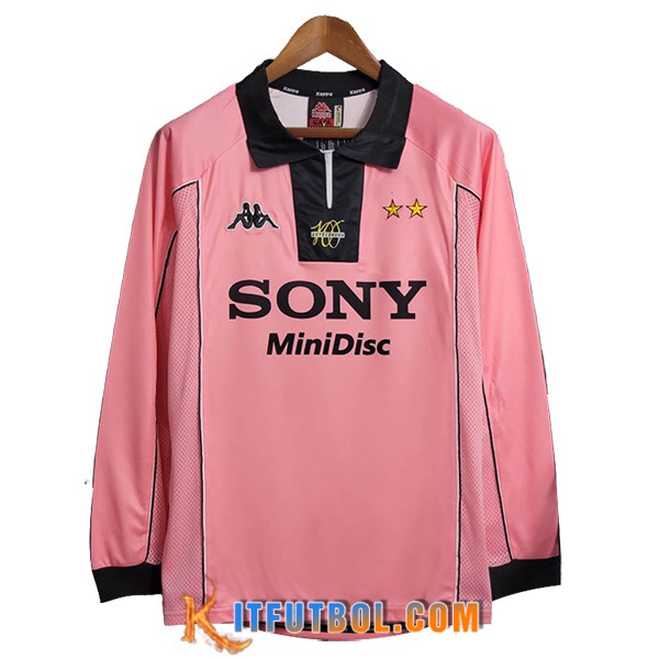Camisetas De Futbol Juventus Retro Segunda Manga Largas 1997/1998