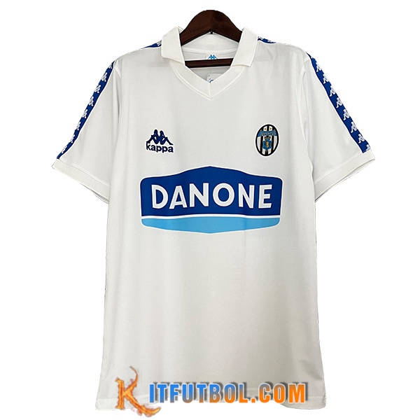 Camisetas De Futbol Juventus Retro Blanco 1990/1992
