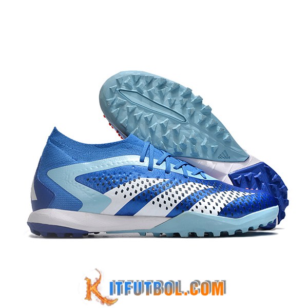 Adidas Botas De Fútbol PREDATOR ACCURACY.1 TF BOOTS Azul/Blanco