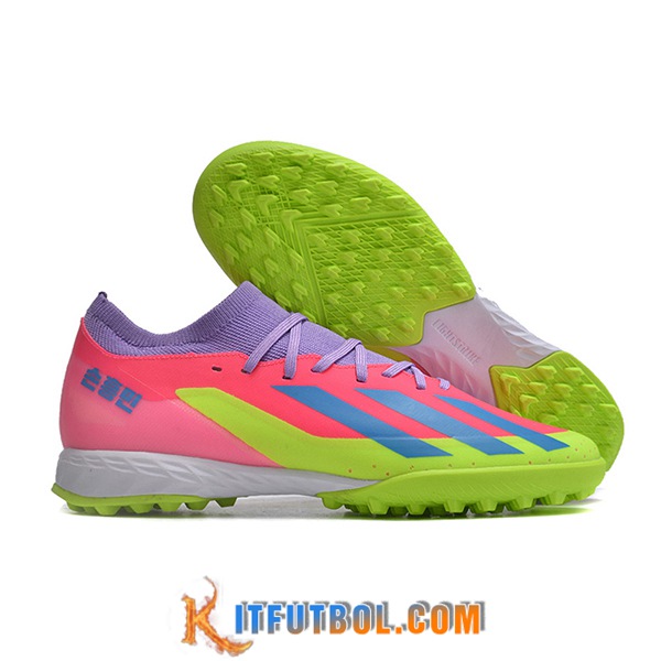 Adidas Botas De Fútbol X CRAZYFAST.3 TF BOOTS Negro/Amarillo