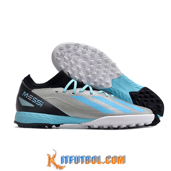 Adidas Botas De Fútbol X CRAZYFAST.3 TF BOOTS Rosa/Verde/Azul