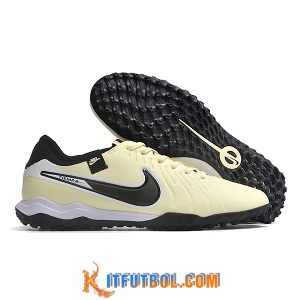 Nike Botas De Fútbol Tiempo Legend X PRO TF Amarillo/Negro
