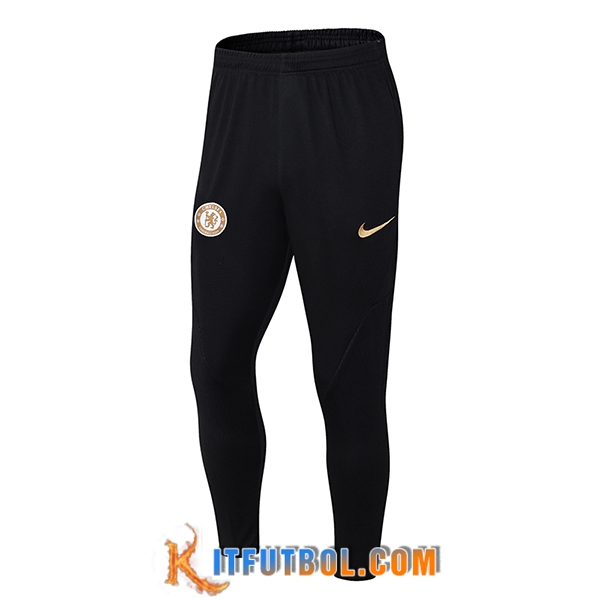 Pantalon Entrenamiento FC Chelsea Blanco/Negro 2023/2024
