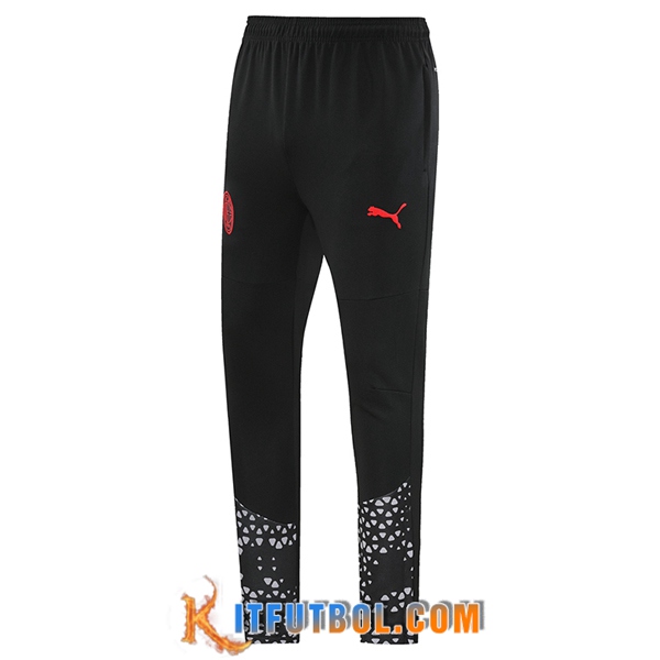Pantalon Entrenamiento AC Milan Rojo/Negro 2023/2024