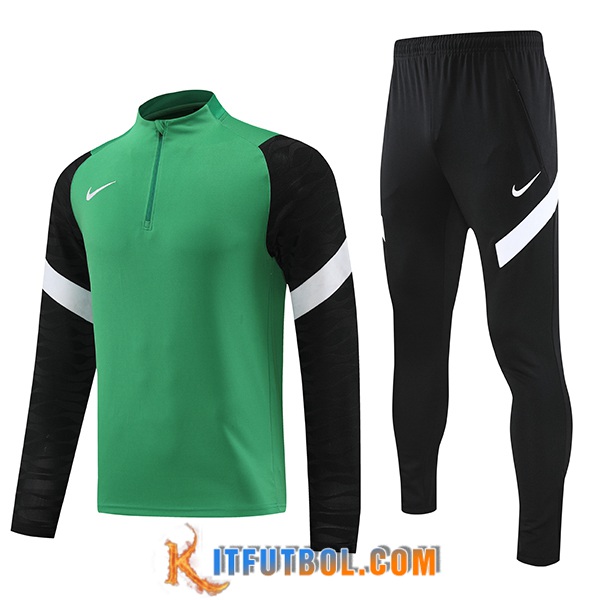 Chandal Equipos De Futbol Nike Verde/Negro 2023/2024