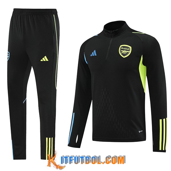 Chandal Equipos De Futbol Arsenal Negro/Verde 2023/2024
