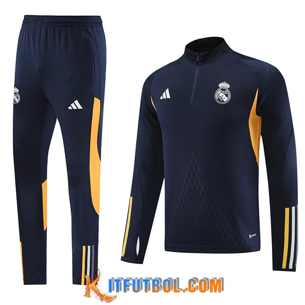 Chandal Equipos De Futbol Real Madrid Azul/Amarillo 2023/2024
