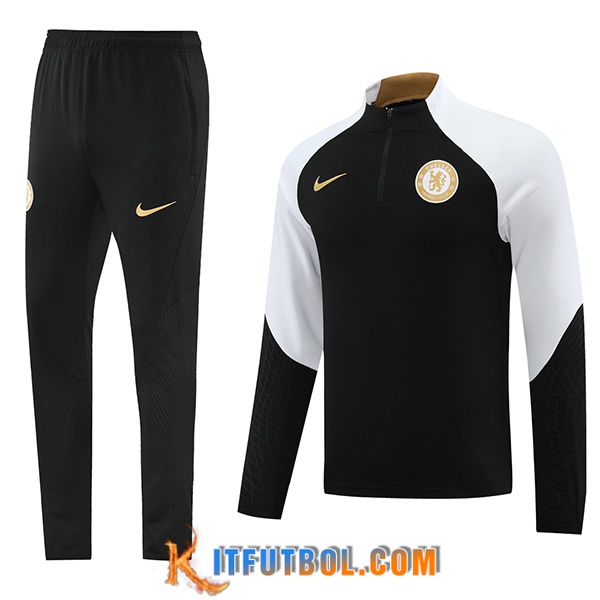 Chandal Equipos De Futbol FC Chelsea Negro/Blanco 2023/2024