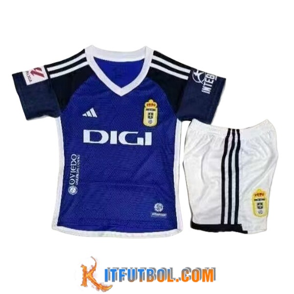 Camisetas De Futbol Real Oviedo Ninos Primera 2023/2024