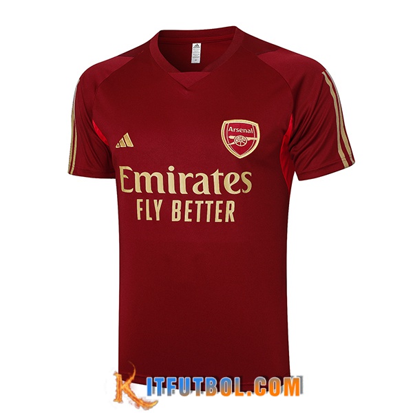 Camiseta Entrenamiento Arsenal Rojo 2023/2024 -06