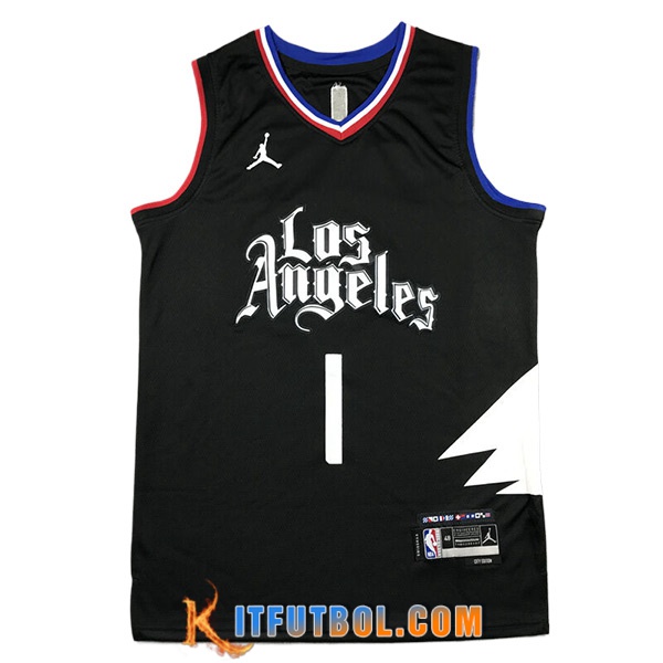 Camisetas Los Angeles Clippers (HARDEN #1) 2023/24 Negro -05