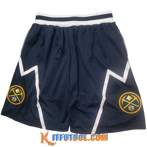 Cortos NBA Denver Nuggets 2023/24 Azul Oscuro -02