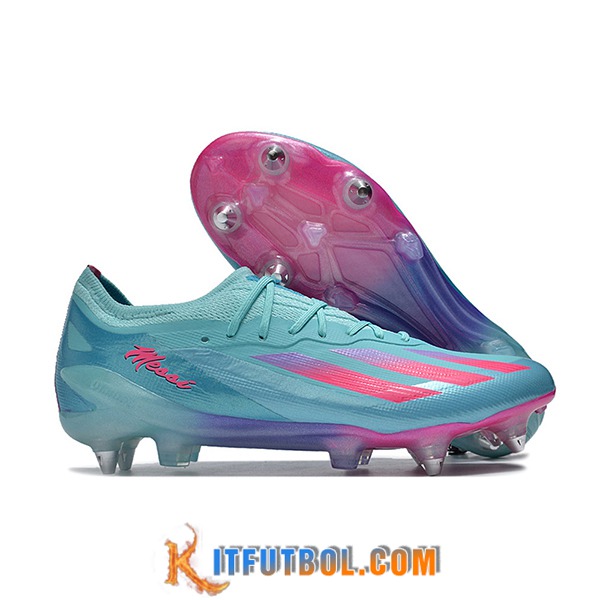Adidas Botas De Fútbol X Crazyfast1 SG Azul/Violeta