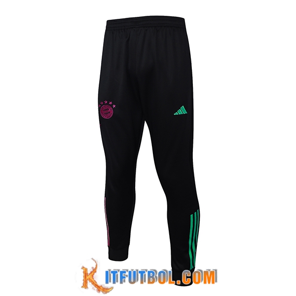 Pantalon Entrenamiento Bayern Munich Negro 2023/2024 -07