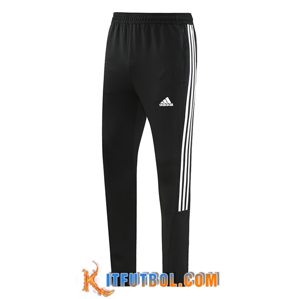 Pantalon Entrenamiento Manchester United Negro/Blanco 2023/2024