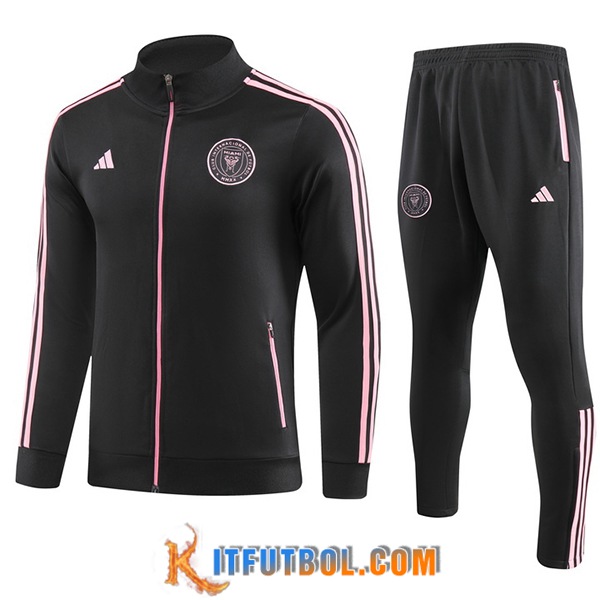 Chandal Equipos De Futbol - Chaqueta Inter Miami CF Negro 2023/2024