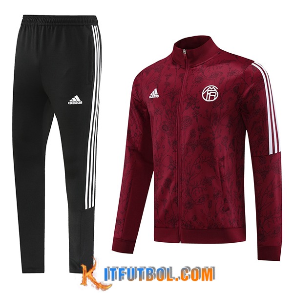 Chandal Equipos De Futbol - Chaqueta Bayern Munich Rojo 2023/2024