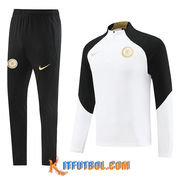 Chandal Equipos De Futbol FC Chelsea Blanco/Negro 2023/2024 -02