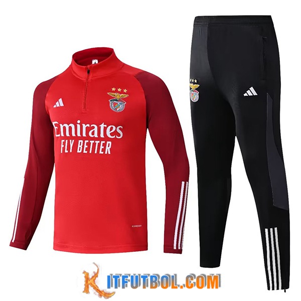 Chandal Equipos De Futbol Benfica Rojo/Negro 2023/2024