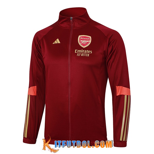 Chaquetas Futbol Arsenal Rojo 2023/2024 -02