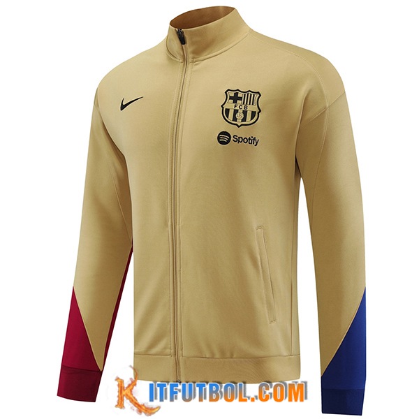 Chaquetas Futbol FC Barcelona Marrón 2023/2024