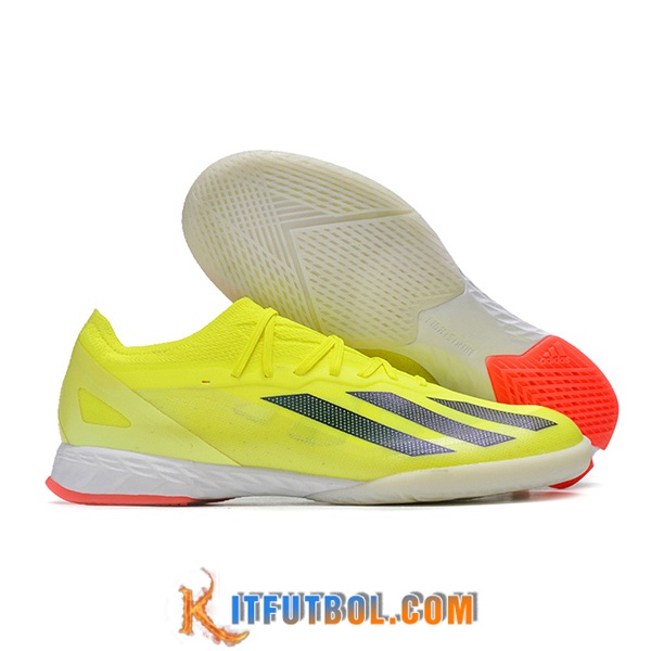 Adidas Botas De Fútbol X CRAZYFAST.1 IC BOOTS Amarillo/Negro
