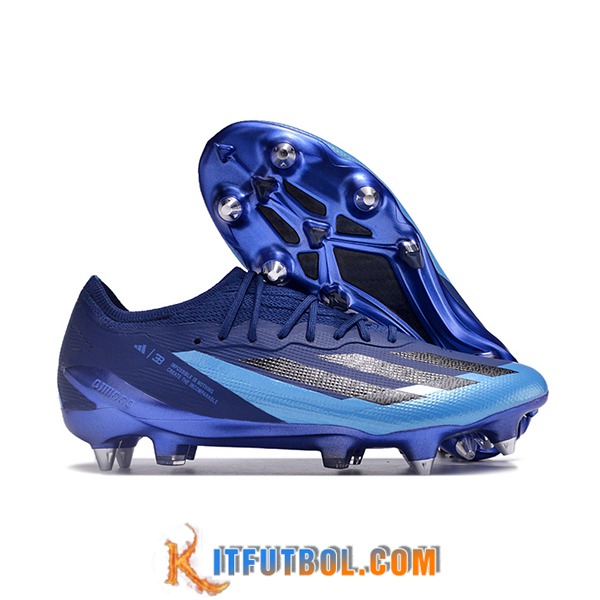 Adidas Botas De Fútbol X Crazyfast1 SG Azul/Negro