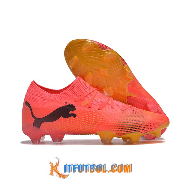 PUMA Botas De Fútbol Future Ultimate FG Naranja/Negro