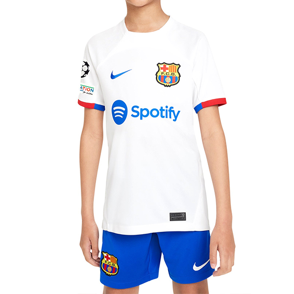 Nueva Camisetas De Futbol FC Barcellona Ninos Segunda 2023/2024