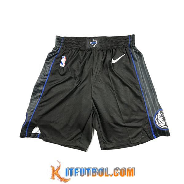 Cortos NBA Dallas Mavericks 2023/24 Negro/Azul