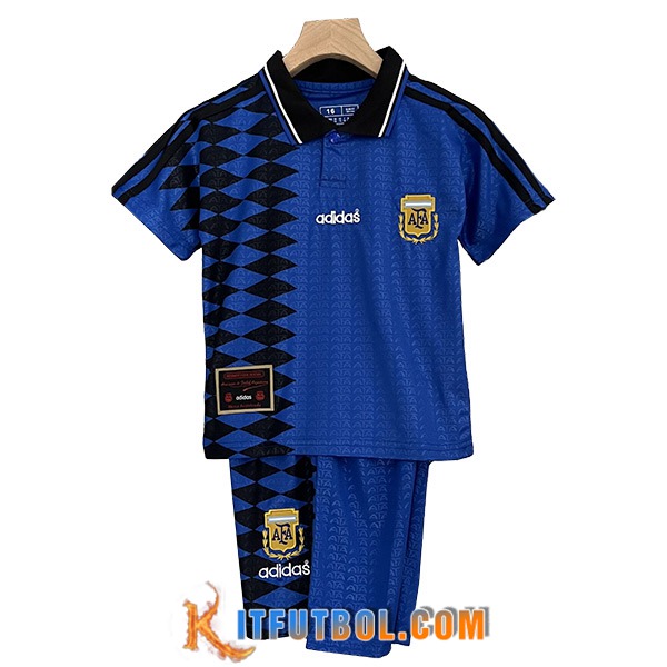 Camisetas De Futbol Argentina Retro Segunda Ninos 1994/1995