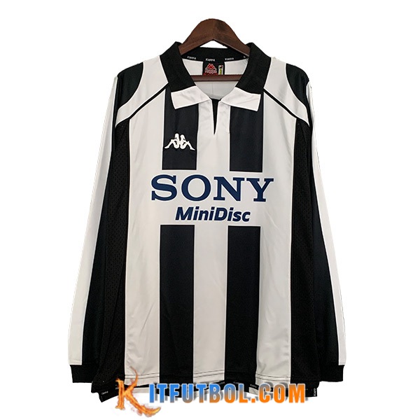 Camisetas De Futbol Juventus Retro Primera Manga Largas 1997/1998