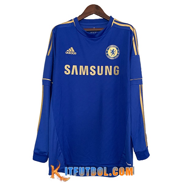 Camisetas De Futbol FC Chelsea Retro Primera Manga Largas 2012/2013