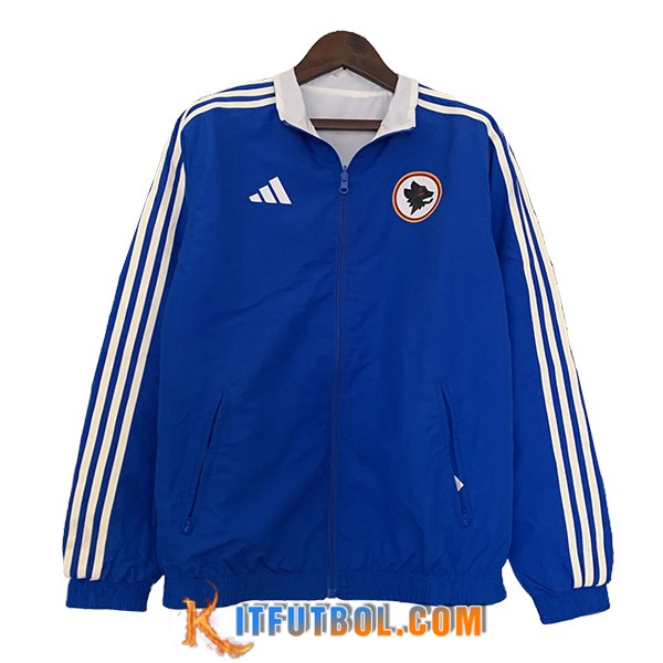 Rompevientos AS Roma Azul/Blanco 2023/2024