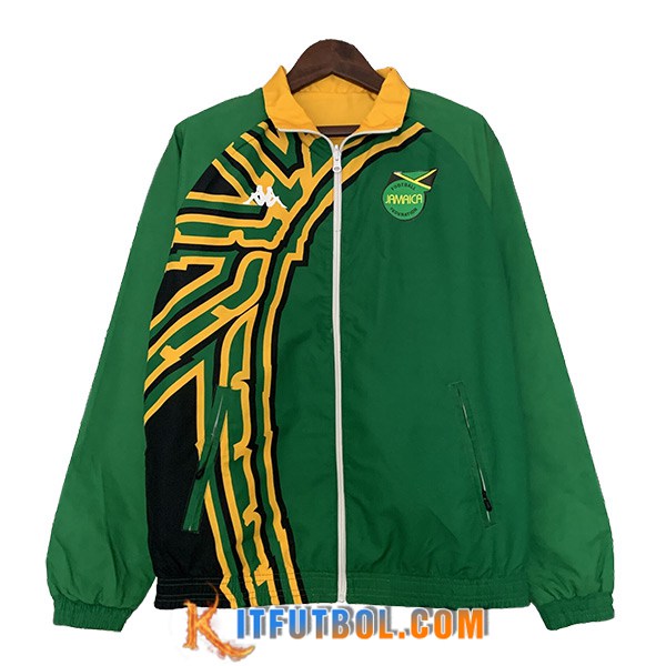 Rompevientos Jamaica Verde/Amarillo/Negro 2023/2024