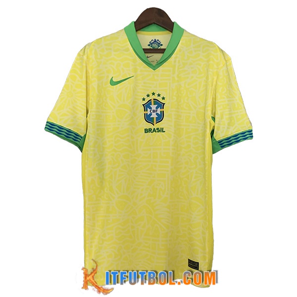 Camiseta Equipo Nacional Brasil Primera Leaked Version 2024/2025