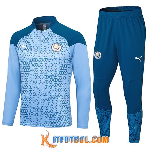 Chandal Equipos De Futbol Manchester City Azul Claro 2023/2024 -08