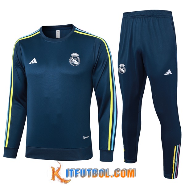 Chandal Equipos De Futbol Real Madrid Azul Oscuro 2023/2024