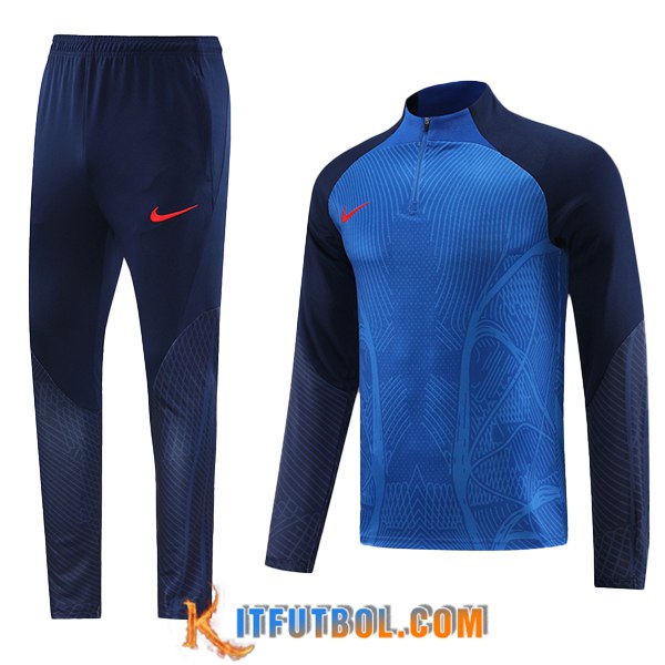 Chandal Equipos De Futbol Nike Azul/Negro 2023/2024