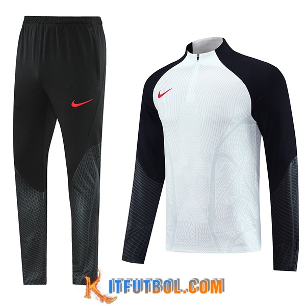Chandal Equipos De Futbol Nike Blanco/Negro 2023/2024