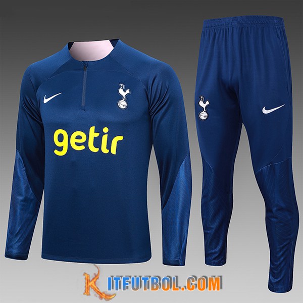 Chandal Equipos De Futbol Tottenham Hotspur Ninos Azul/Amarillo 2023/2024