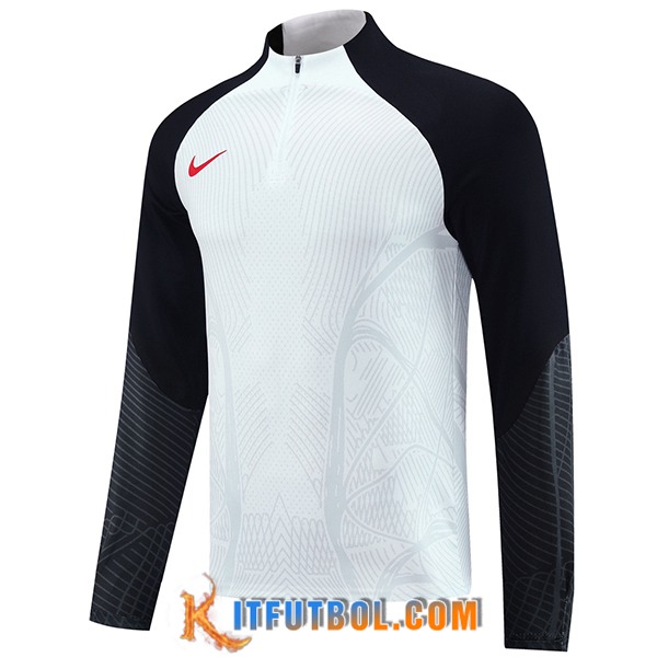 Sudadera De Entrenamiento Nike Blanco/Negro 2023/2024