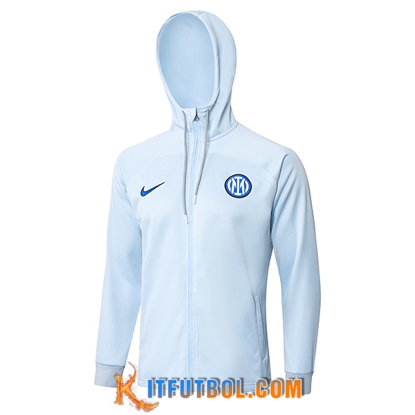 Chaqueta Con Capucha Inter Milan Gris 2023/2024